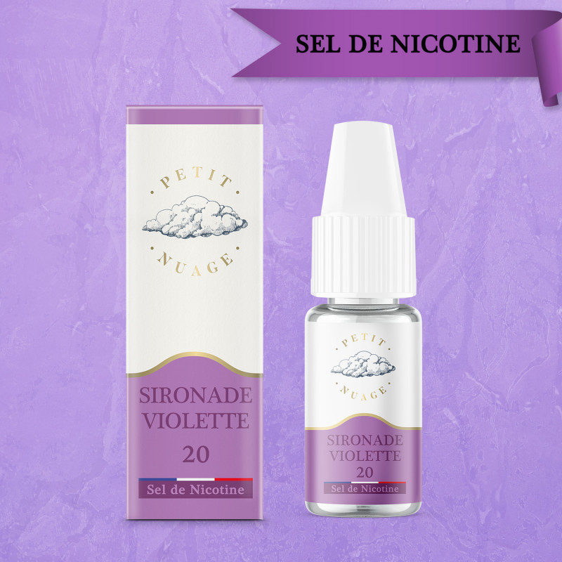 Sironade Violette 10ml Nic Salt (20mg) - Petit Nuage