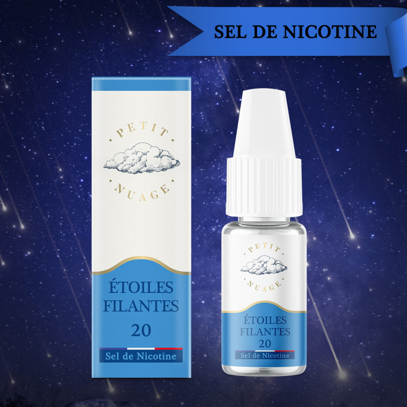 Etoiles Filantes 10ml Nic Salt (10mg) - Petit Nuage