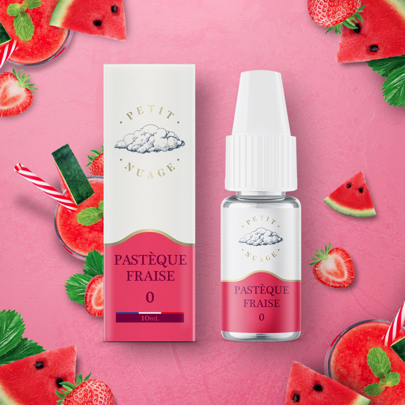 Pastèque Fraise 10ml (11mg) - Petit Nuage