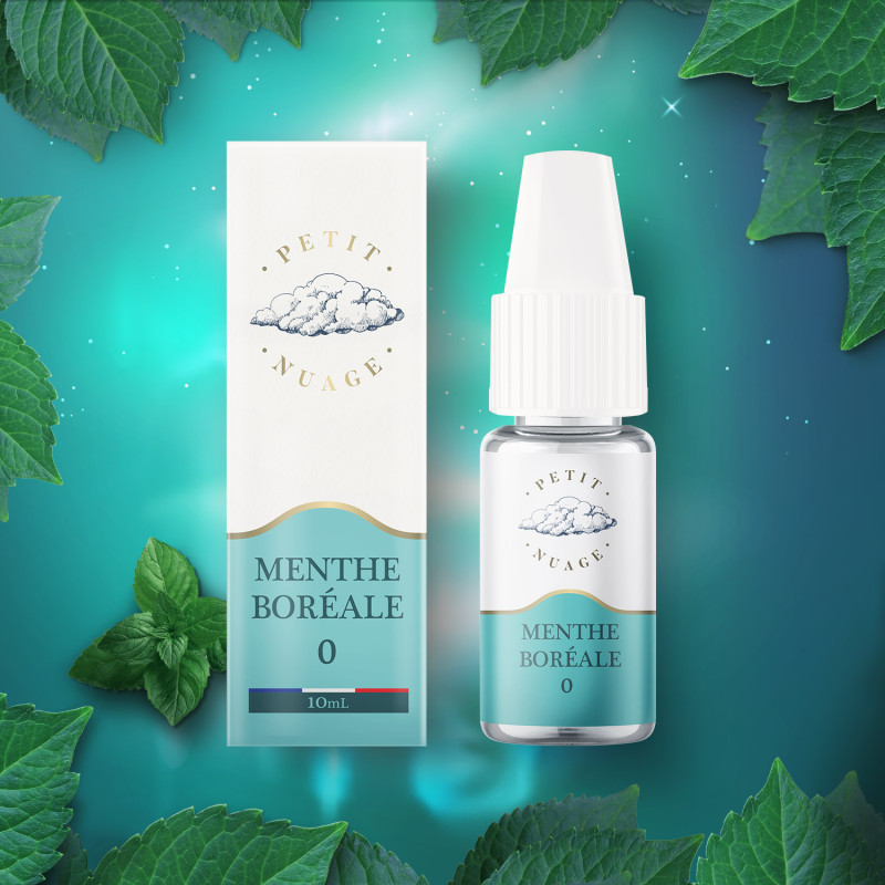 Menthe Boréale 10ml (16mg) - Petit Nuage