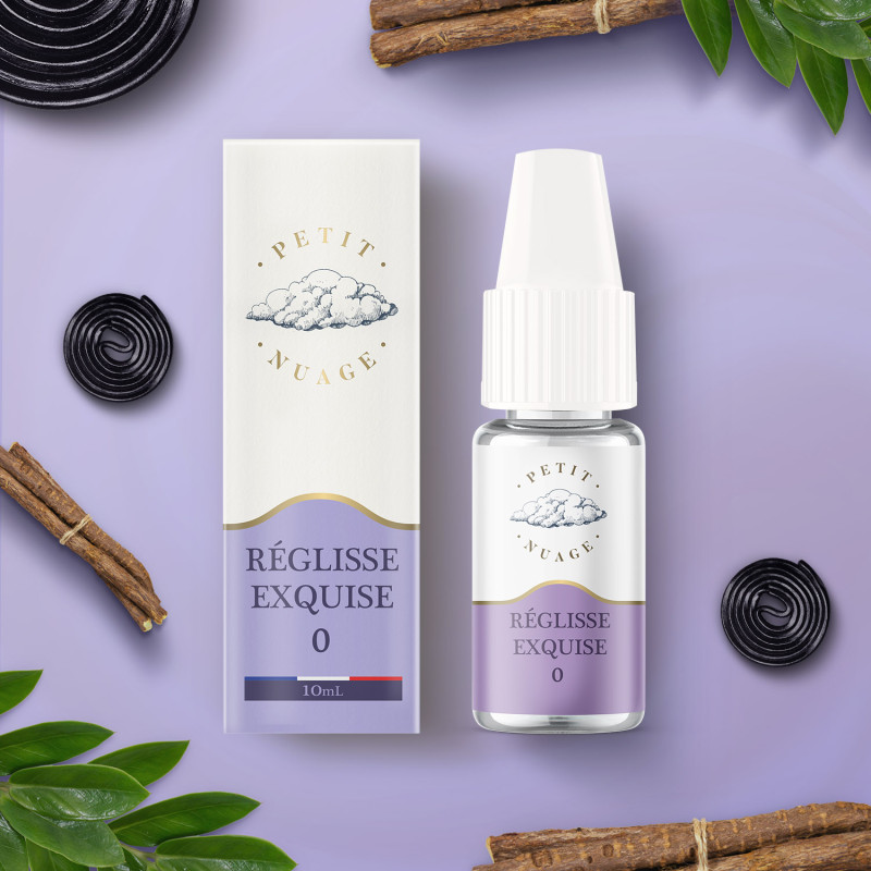 Reglisse Exquise 10ml (0mg) - Petit Nuage
