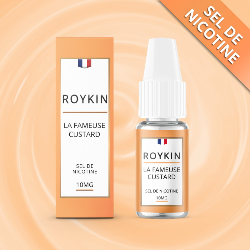 La Fameuse Custard 10ml Nic Salt (10mg) - Roykin