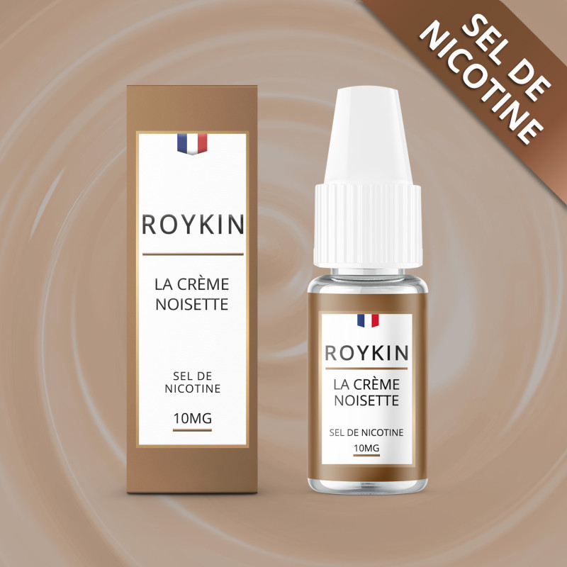 Crème De Noisette 10ml Nic Salt (20mg) - Roykin