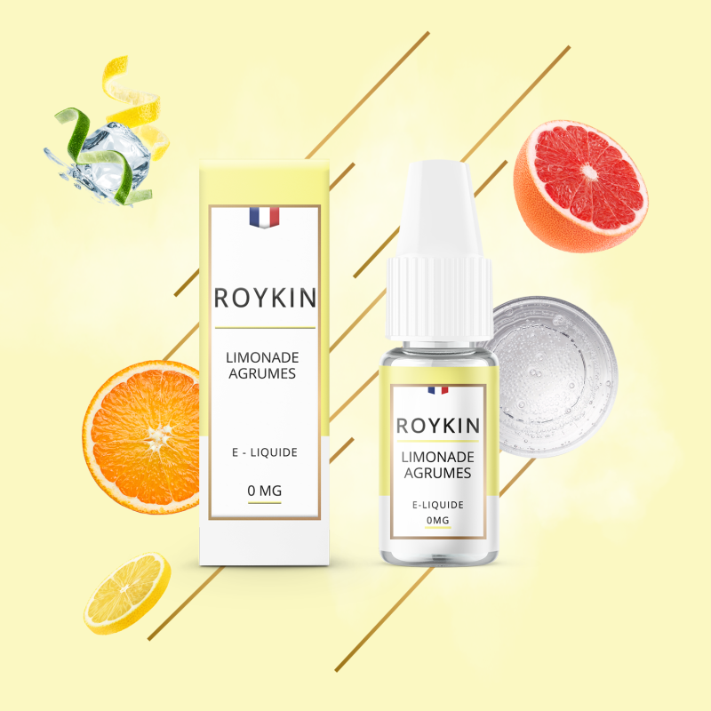 Limonade Agrumes 10ml (0mg) - Roykin