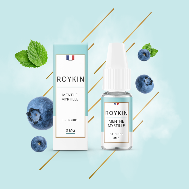 Menthe Myrtille 10ml (3mg) - Roykin