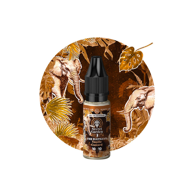 The Elephant Salt 10ml Secret Garden (Nicotine:20 mg/ml) - Secrets Lab