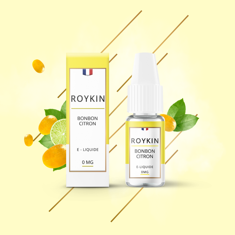 Bonbon Citron 10ml (3mg) - Roykin