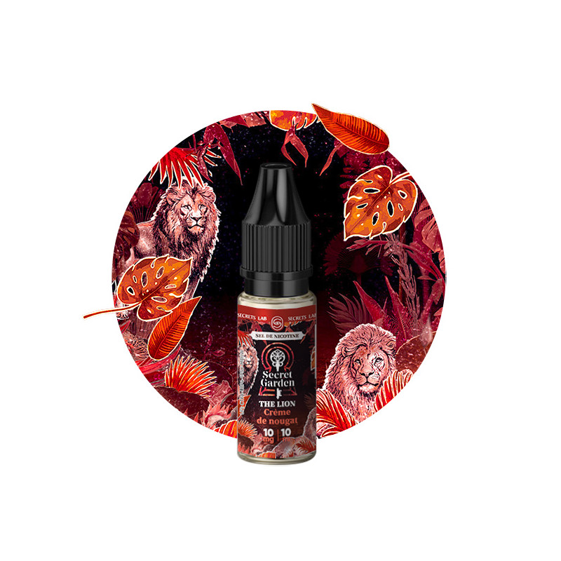 The Lion Salt 10ml Secret Garden (Nicotine:10 mg/ml) - Secrets Lab