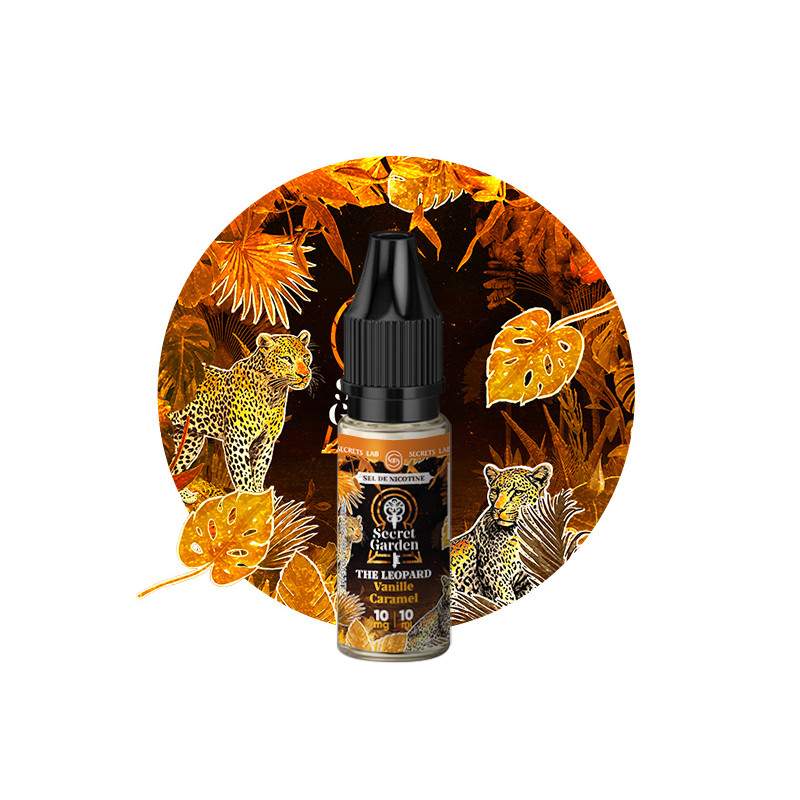 The Leopard Salt 10ml Secret Garden (Nicotine:20 mg/ml) - Secrets Lab