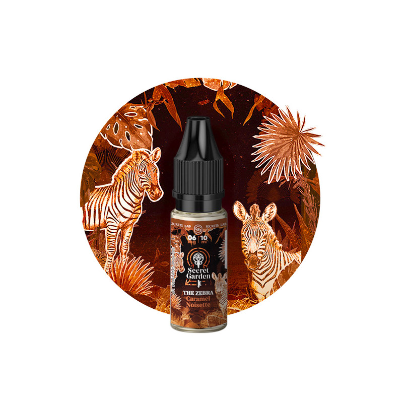 The Zebra 10ml Secret Garden (Nicotine:12 mg/ml) - Secrets Lab