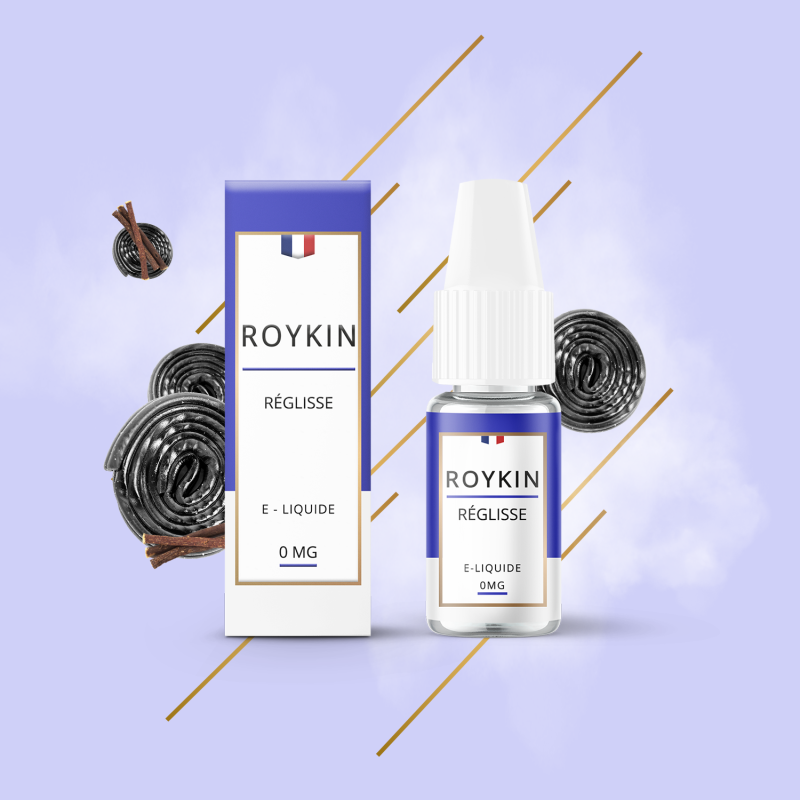Réglisse 10ml (11mg) - Roykin