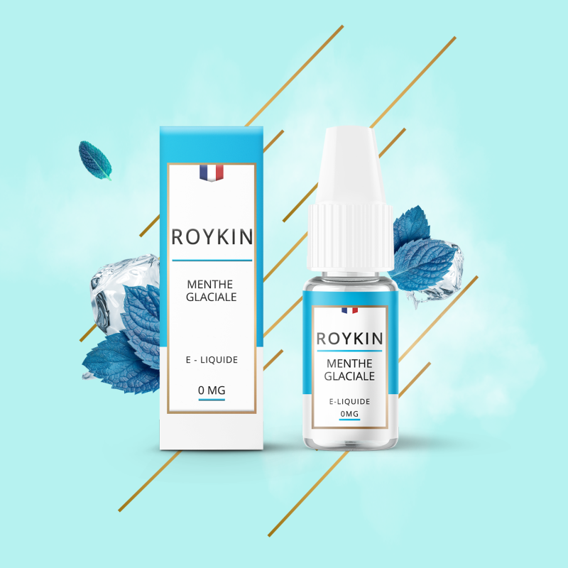 Menthe Glaciale 10ml (0mg) - Roykin