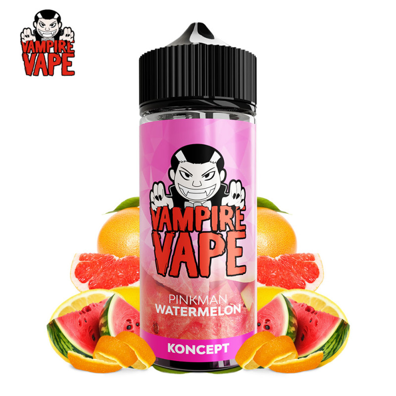 Pinkman Watermelon 100ml (0mg) - Vampire Vape