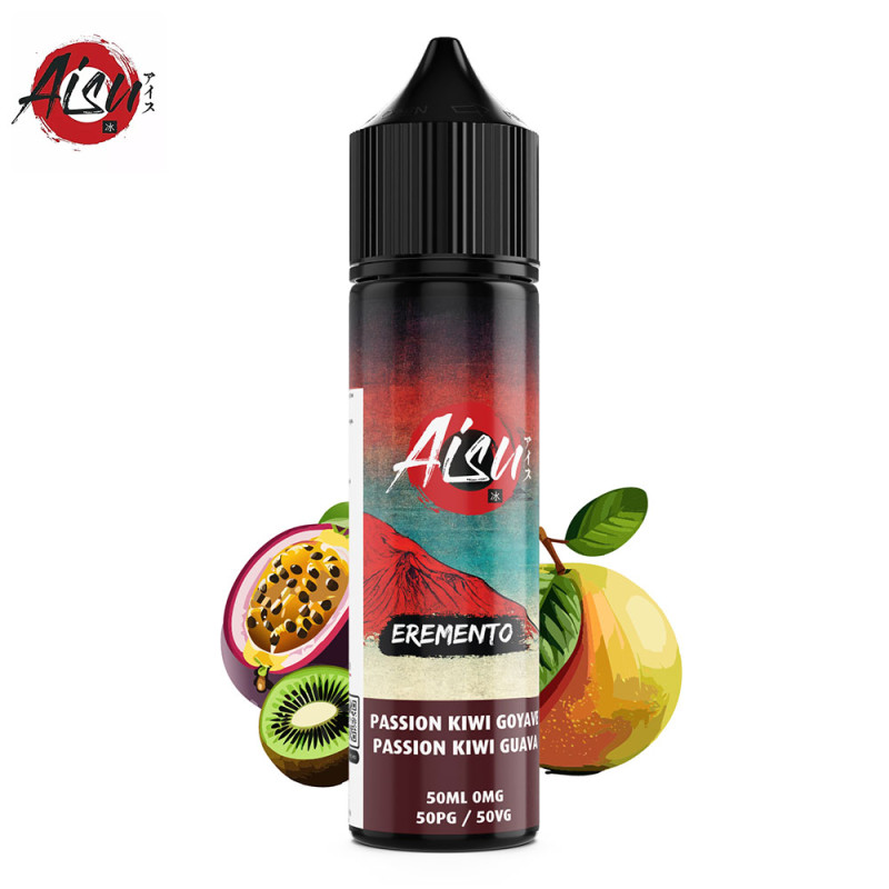 Passion Kiwi Goyave 50ml (0mg) - Eremento by Aisu
