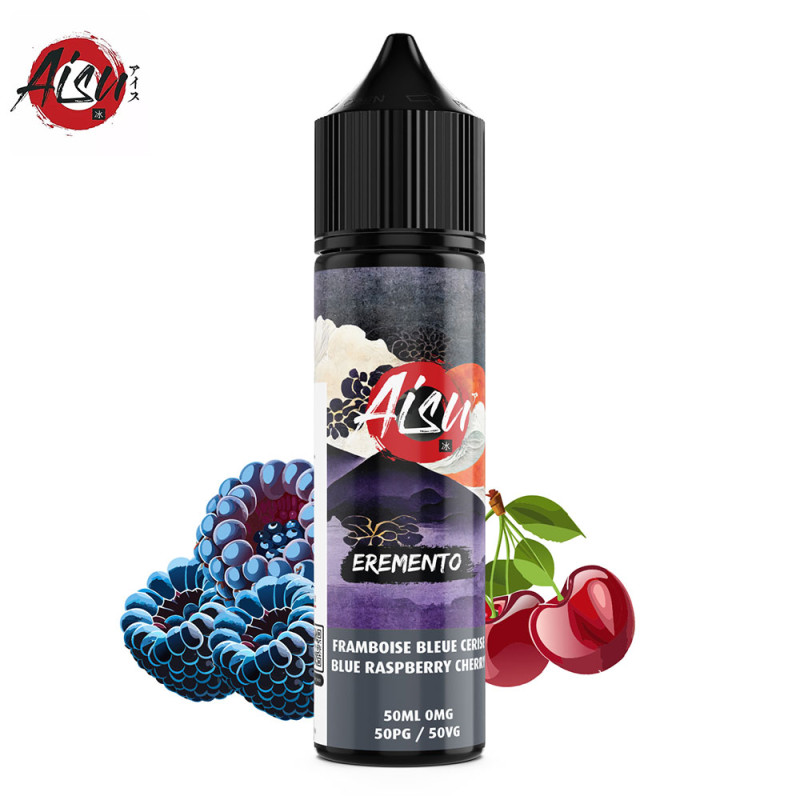 Framboise Bleue 50ml (0mg) - Eremento by Aisu