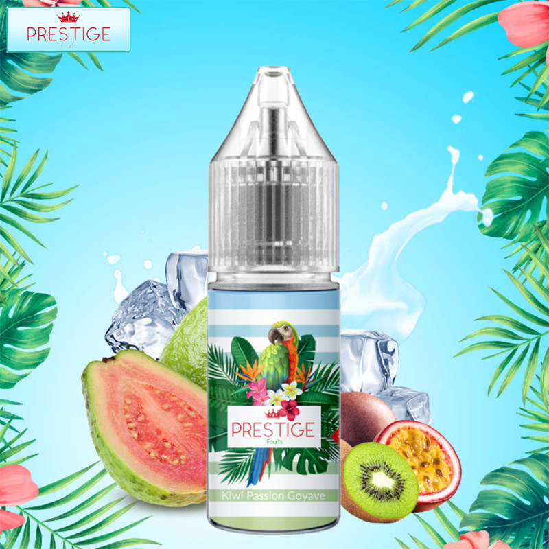 Kiwi Passion Goyave Nic Salt 10ml (20mg) - Prestige Fruits