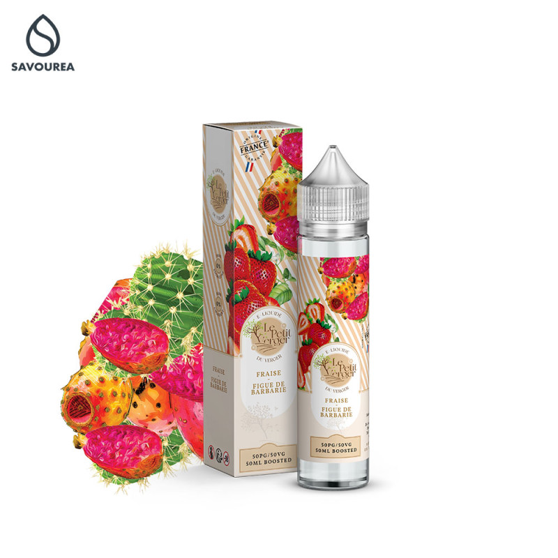 Fraise Figue de Barbarie 50ml (0mg) - Le Petit Verger by Savourea
