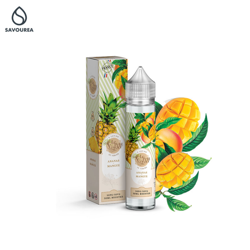 Ananas Mangue 50ml (0mg) - Le Petit Verger by Savourea