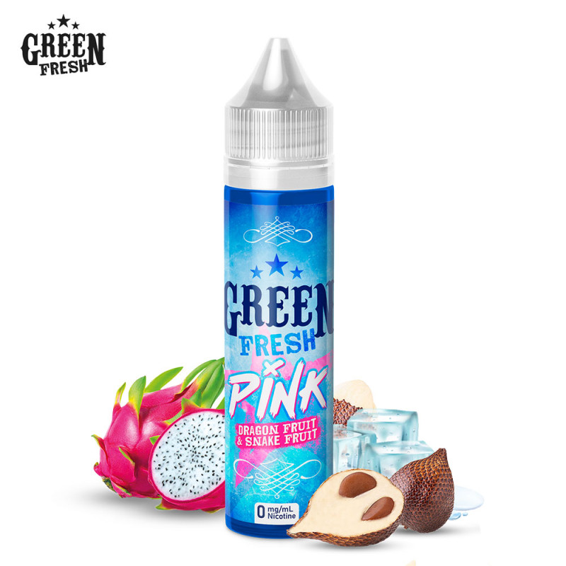 Pink 50ml (0mg) - Green Fresh by ELIQUID France