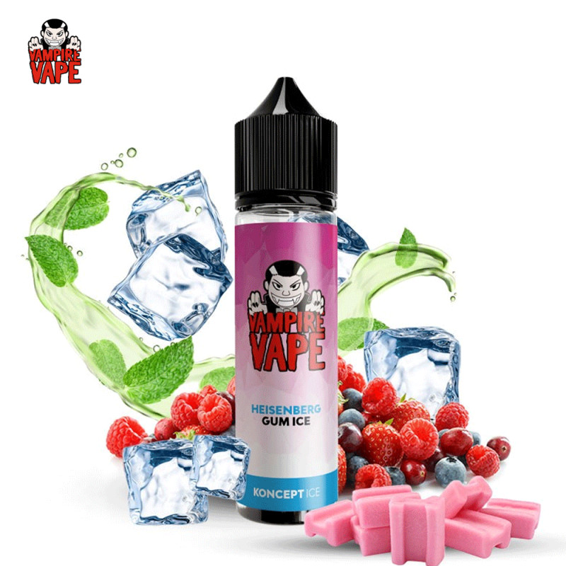 Heisenberg Gum Ice 50ml (0mg) - Vampire Vape