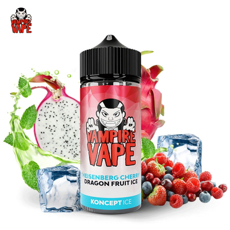Heisenberg Cherry Dragon Fruit Ice 100ml (0mg) - Vampire Vape
