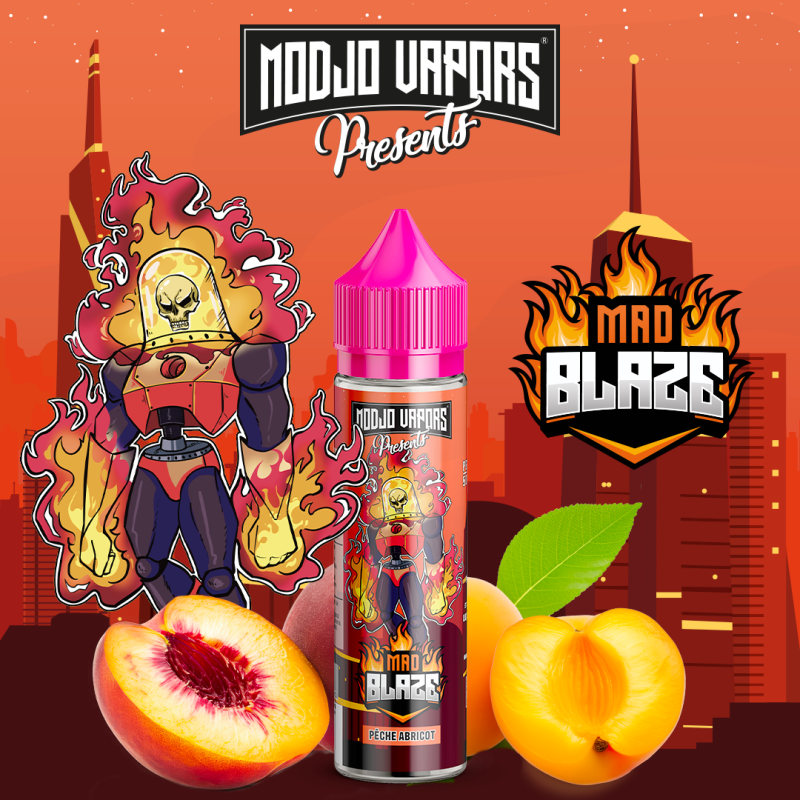 Mad Blaze 50ml (0mg) - Modjo Vapors by Liquidarom