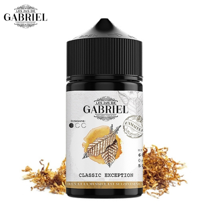 Classic Exception 50ml (0mg) - Jus Gabriel