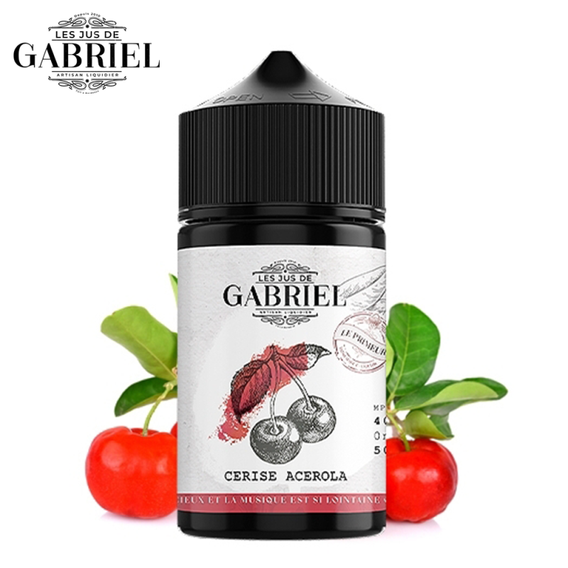 Cerise Acerola 50ml (0mg) - Jus Gabriel