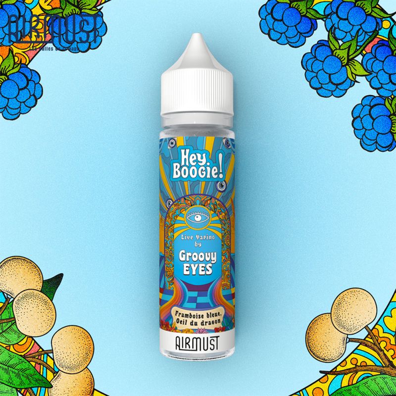 Groovy Eyes 60ml (0mg) - Hey Boogie by Airmust