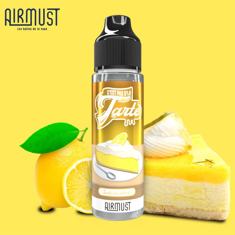 Tarte au Citron 60ml (0mg) - C'est pas d'la tarte by Airmust
