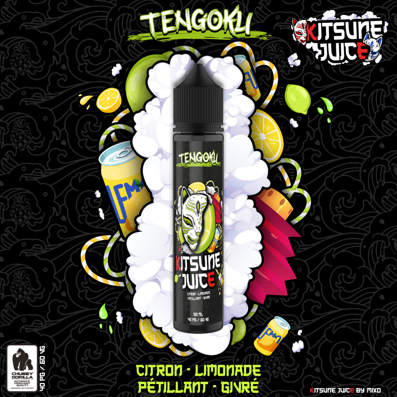 Tengoku 50ml (0mg) - Kitsune Juice