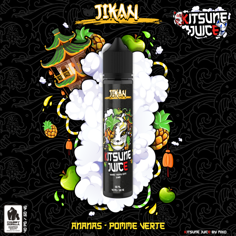 Jikan 50ml (0mg) - Kitsune Juice