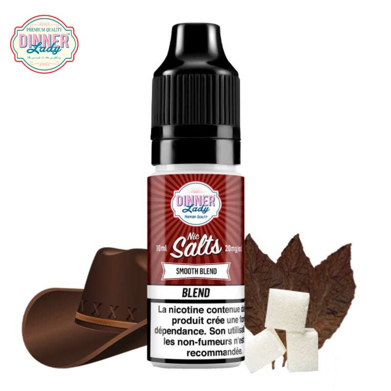 Smooth Blend 10ml Nic Salt (10mg) - Dinner Lady