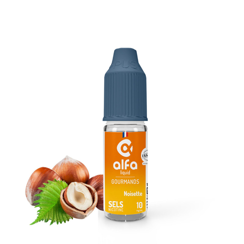 Noisette Salt 10ml (20mg
                              50% / 50%) - Alfaliquid Gourmands