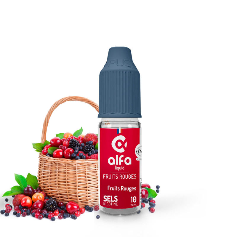 Fruits Rouges Salt 10ml (20mg
                              50% / 50%) - Alfaliquid Fruités