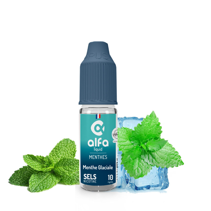 Menthe Glaciale Salt 10ml (10mg
                              50% / 50%) - Alfaliquid Fraicheur