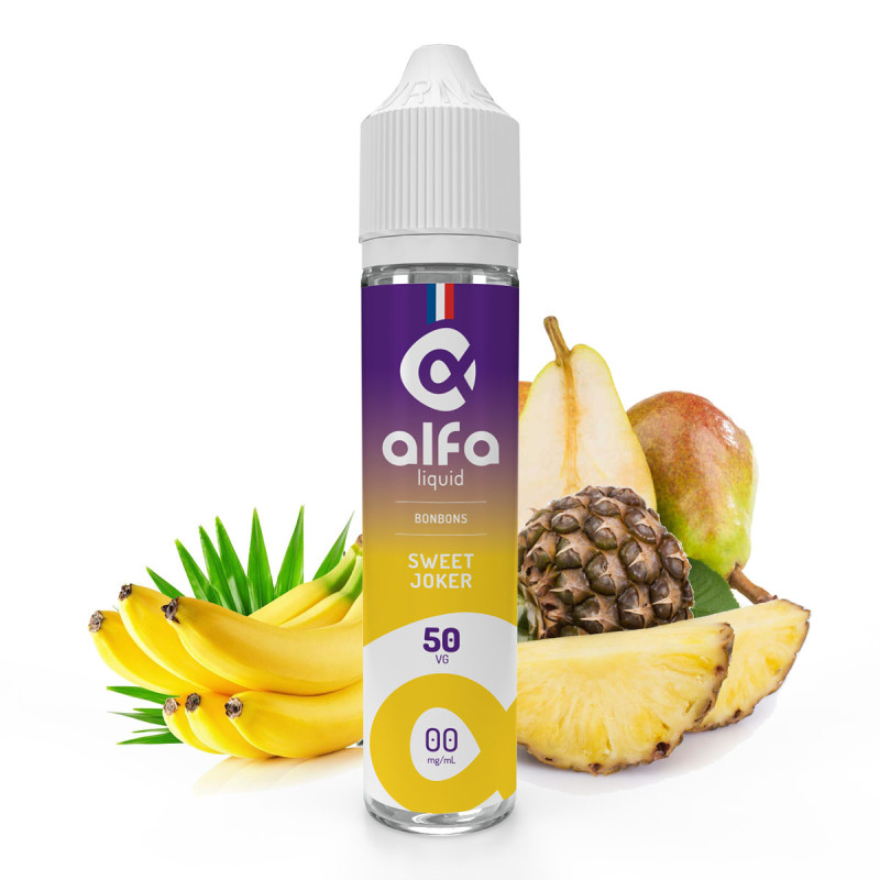 Sweet Joker 50ml (0mg
                              50% / 50%) - Alfaliquid Bonbons