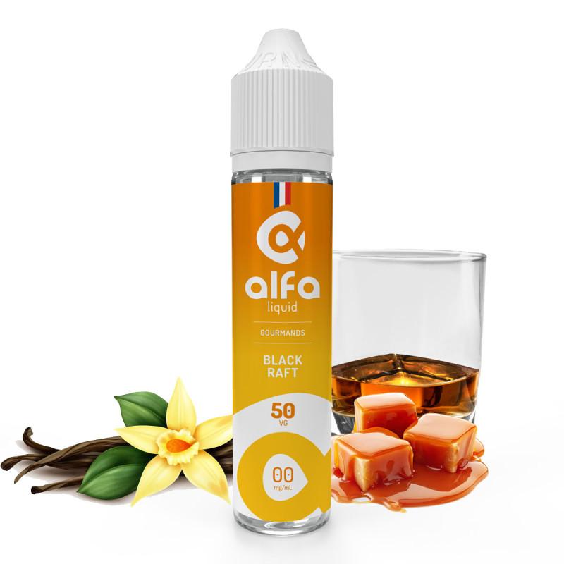 Black Raft 50ml (0mg
                              50% / 50%) - Alfaliquid Gourmands