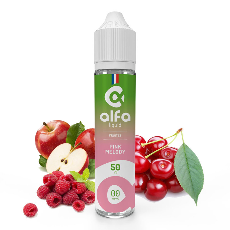 Pink Melody 50ml (0mg
                              50% / 50%) - Alfaliquid Fruités