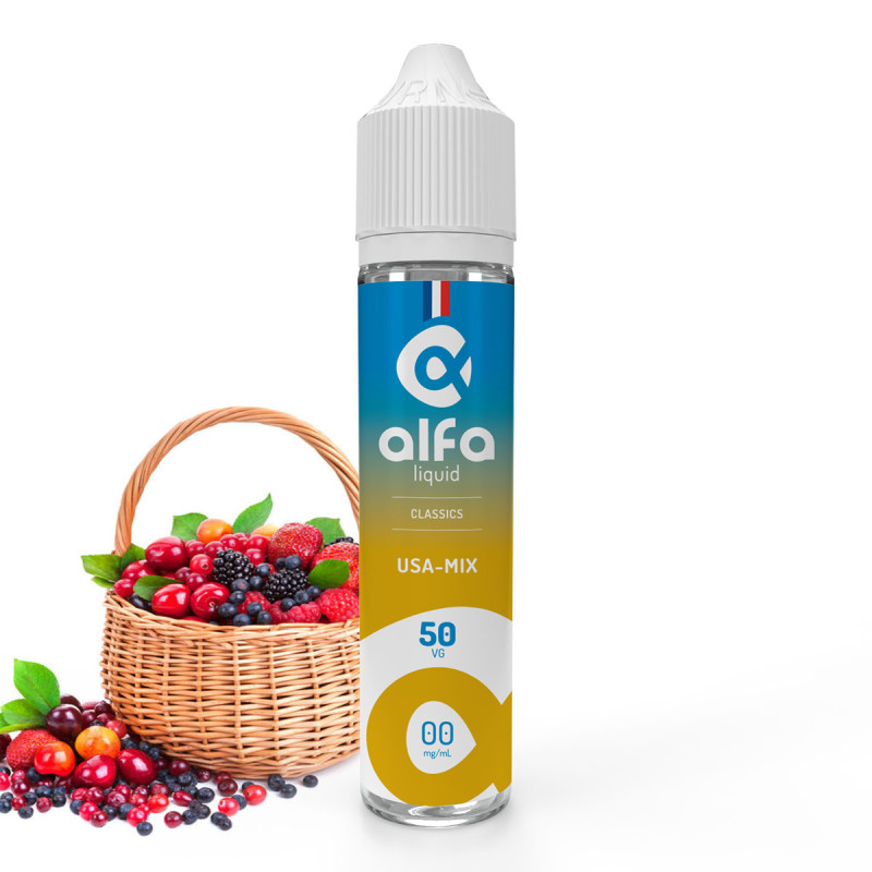 USA-MIX 50ml (0mg
                              50% / 50%) - Alfaliquid Classique