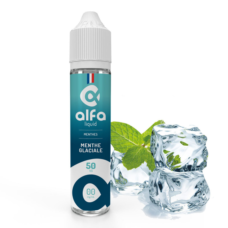 Menthe Glaciale 50ml (0mg
                              50% / 50%) - Alfaliquid Fraicheur