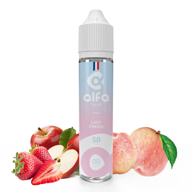 Lady Pimiko 50ml (0mg
                              50% / 50%) - Alfaliquid Frais