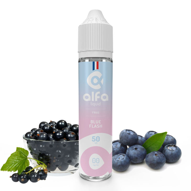 Blue Flash 50ml (0mg
                              50% / 50%) - Alfaliquid Frais