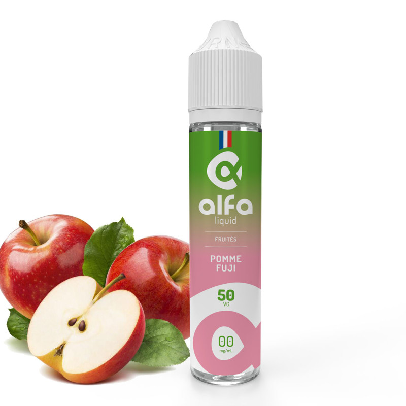Pomme Fuji 50ml (0mg
                              50% / 50%) - Alfaliquid Fruités