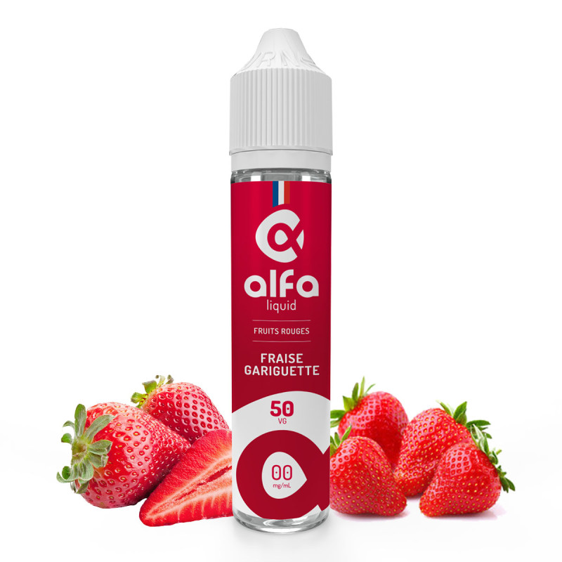 Fraise Gariguette 50ml (0mg
                              50% / 50%) - Alfaliquid Fruités