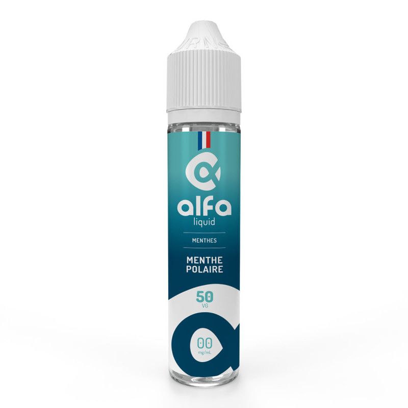 Menthe Polaire 50ml (0mg
                              50% / 50%) - Alfaliquid Fraicheur