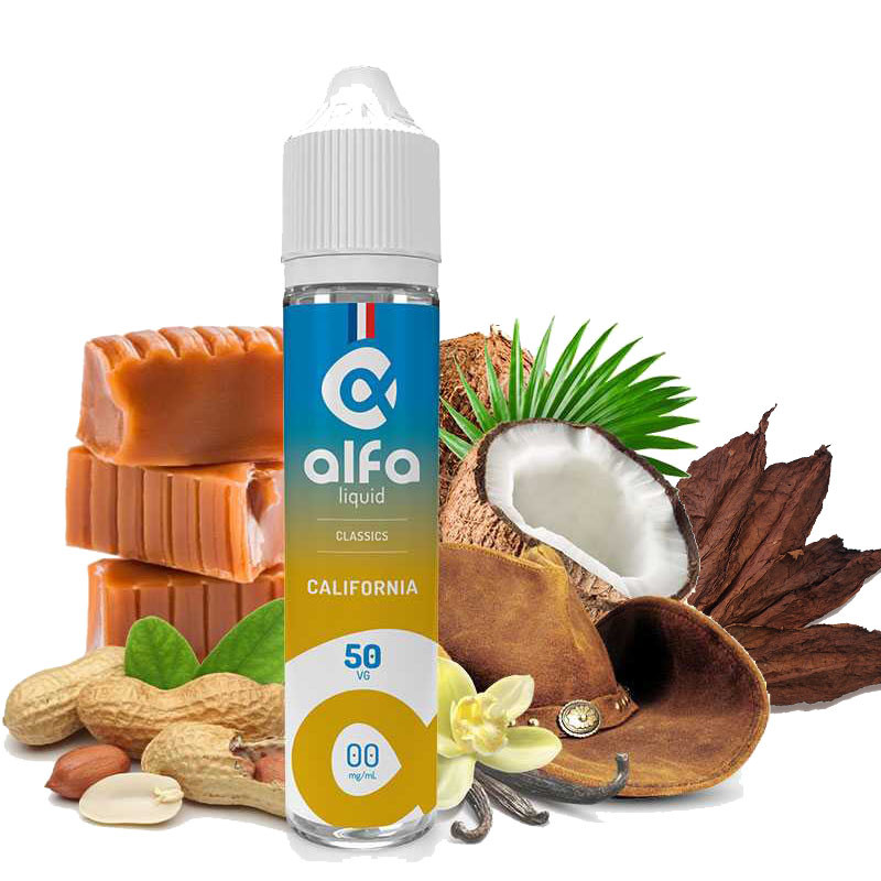 California 50ml (0mg
                              50% / 50%) - Alfaliquid Classique