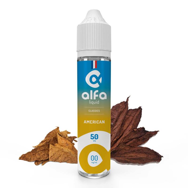 American 50ml (0mg
                              50% / 50%) - Alfaliquid Classique