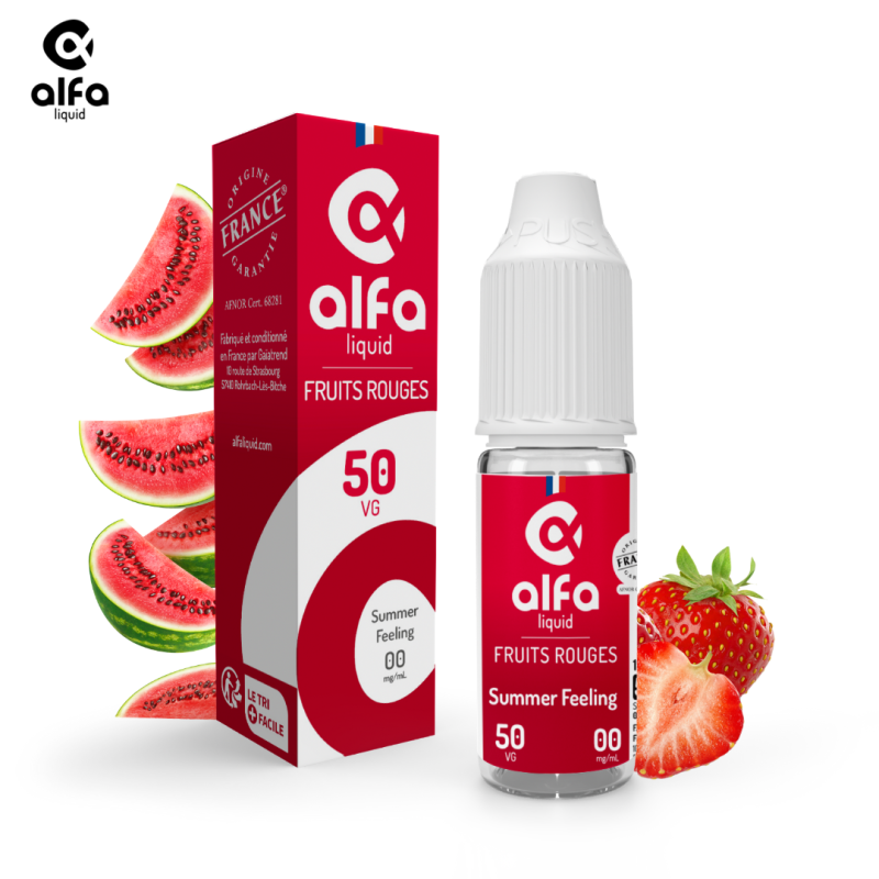 Alfaliquid Fruités (6mg
                              50% / 50%) - Summer Feeling 10ml