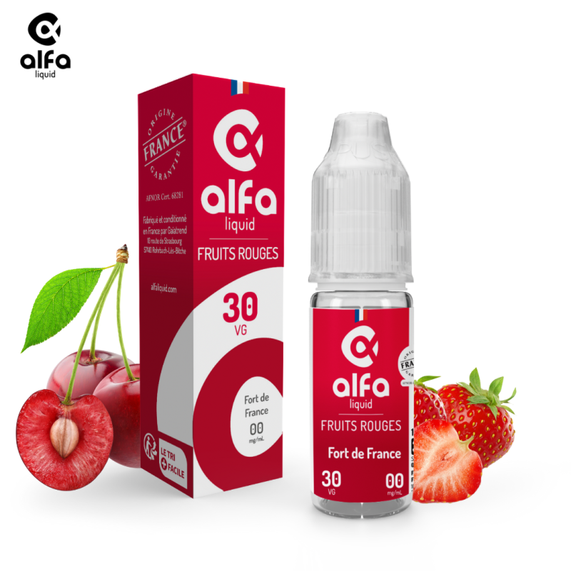 Alfaliquid Fruités (12mg
                              70% / 30%) - Fort de France 10ml